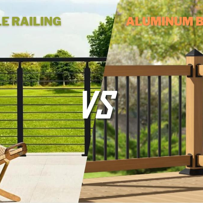 Choosing the Perfect Railing System: Aluminum vs. Cable Railings