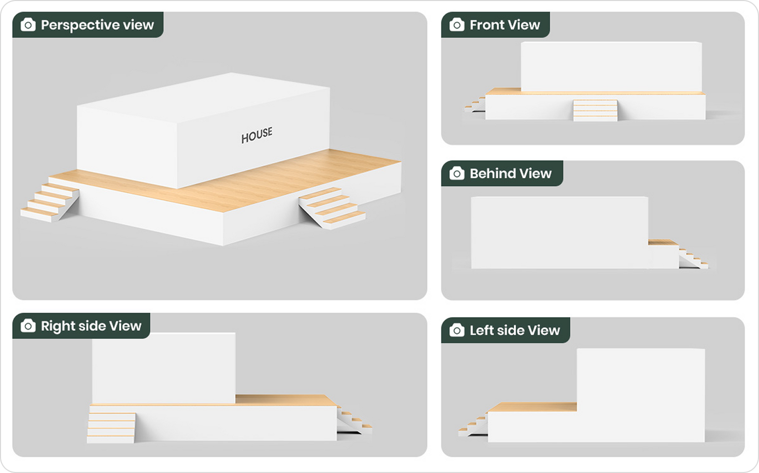 Multiple Views for PreciseCustomization