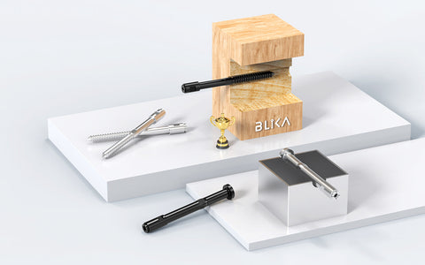 🏅 BLIKA Patented - Swageless Terminals for Wood Posts