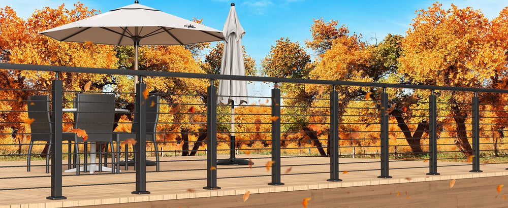 BLIKA Swageless Cable Railing System: Patent Technology Simplifies DIY Installation