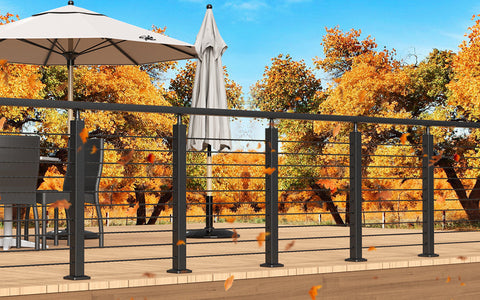 BLIKA Swageless Cable Railing System: Patent Technology Simplifies DIY Installation