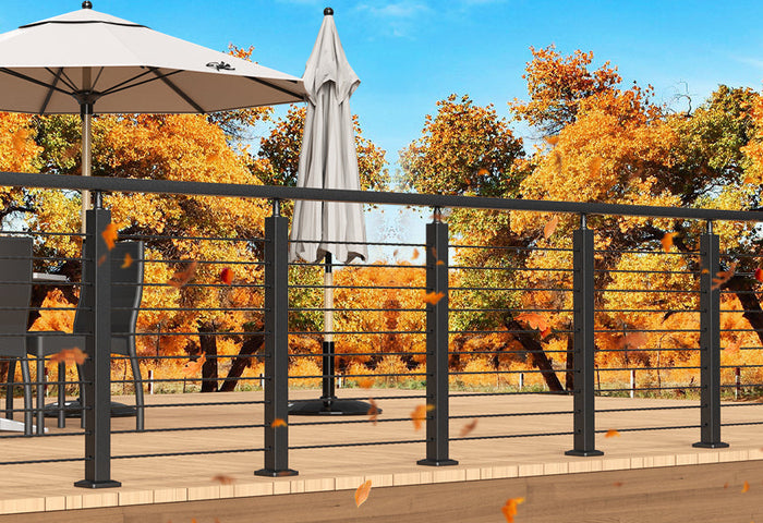 BLIKA Swageless Cable Railing System: Patent Technology Simplifies DIY Installation