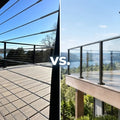Cable Railing vs. Glass Railing: Full Comparison Guide
