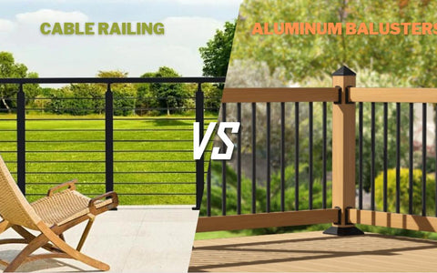 Aluminum vs Cable Railing: Which Is Bette for Your Deck?