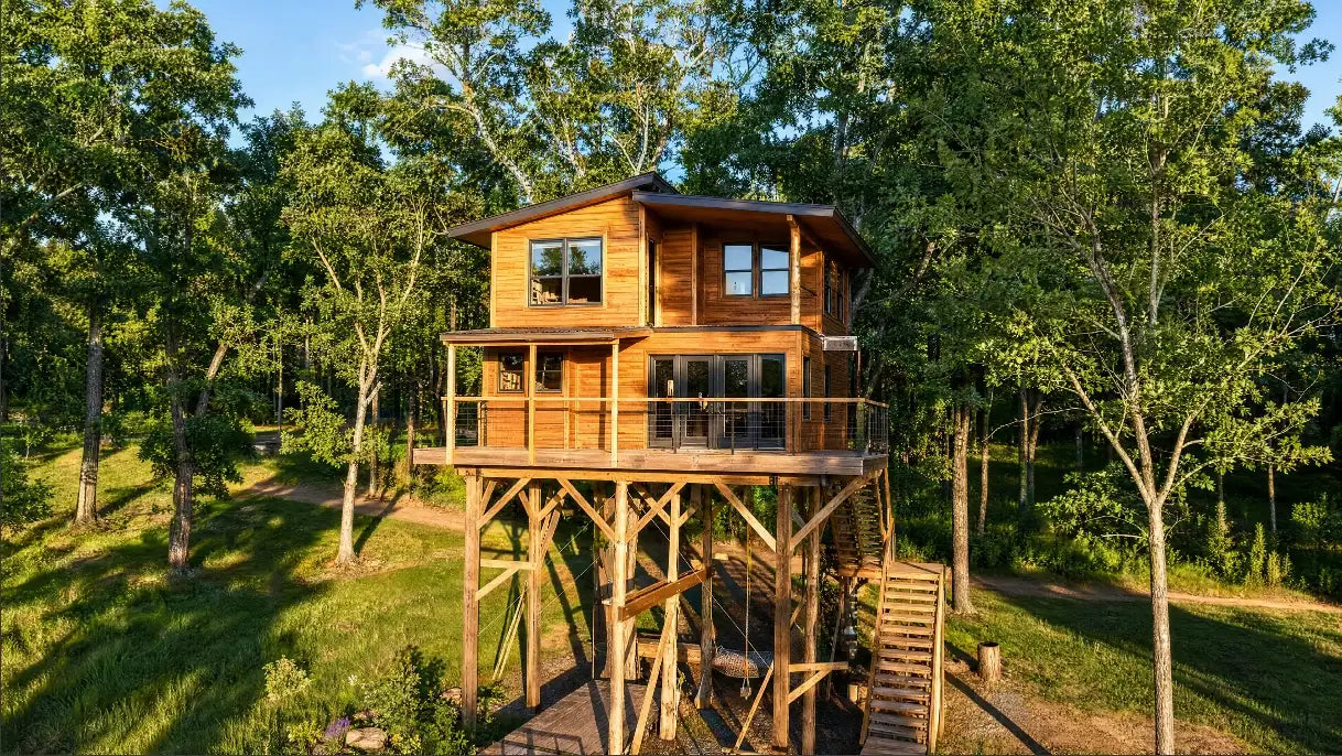 DIY Treehouse Deck Cable Railing: BLIKA x Southern Adventures