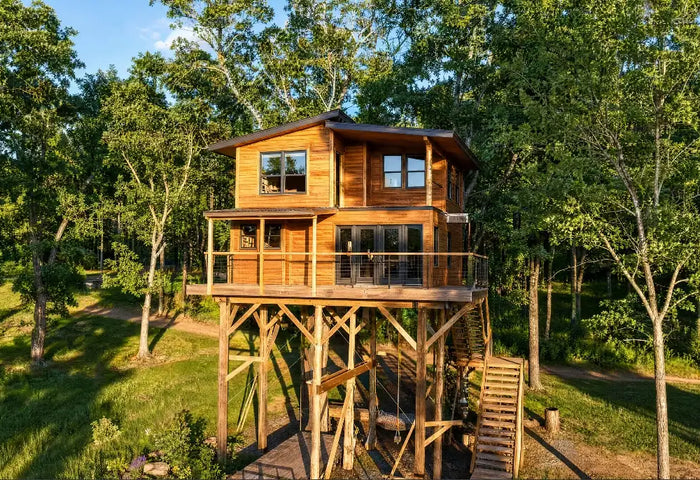 DIY Treehouse Deck Cable Railing: BLIKA x Southern Adventures