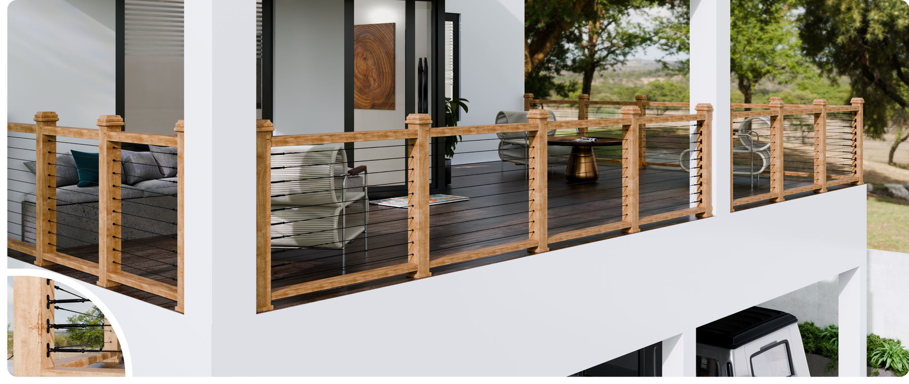 BLIKA Cable Railing Winter Maintenance Tips❉