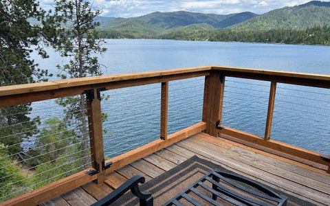 How to Install Cable Railing into Wood Post