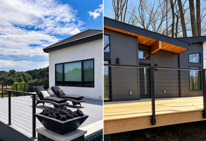 Surface Mount vs. Side Mount Cable Railing: Which Is Better for Your Deck