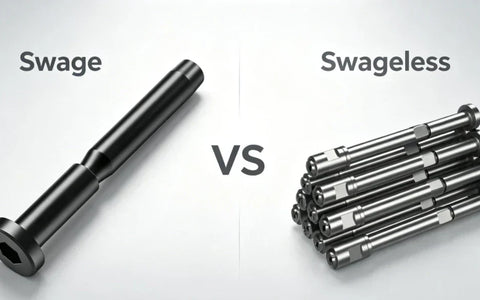 Swage vs. Swageless Cable Fittings: Which One Is Better?