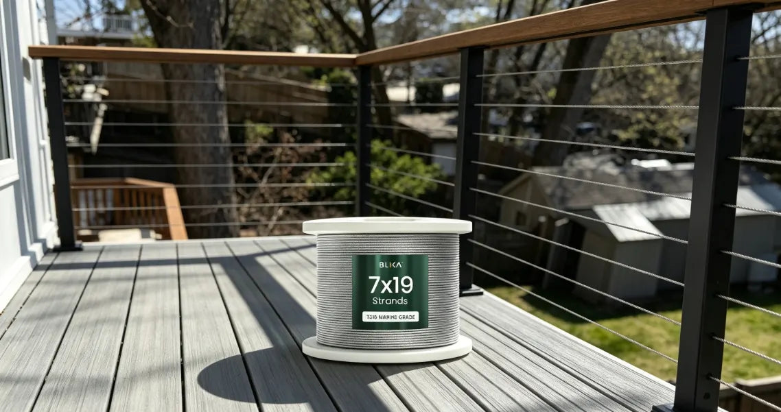 What Size Cable Is Best for Deck Railing? 1/8" vs. 3/16"