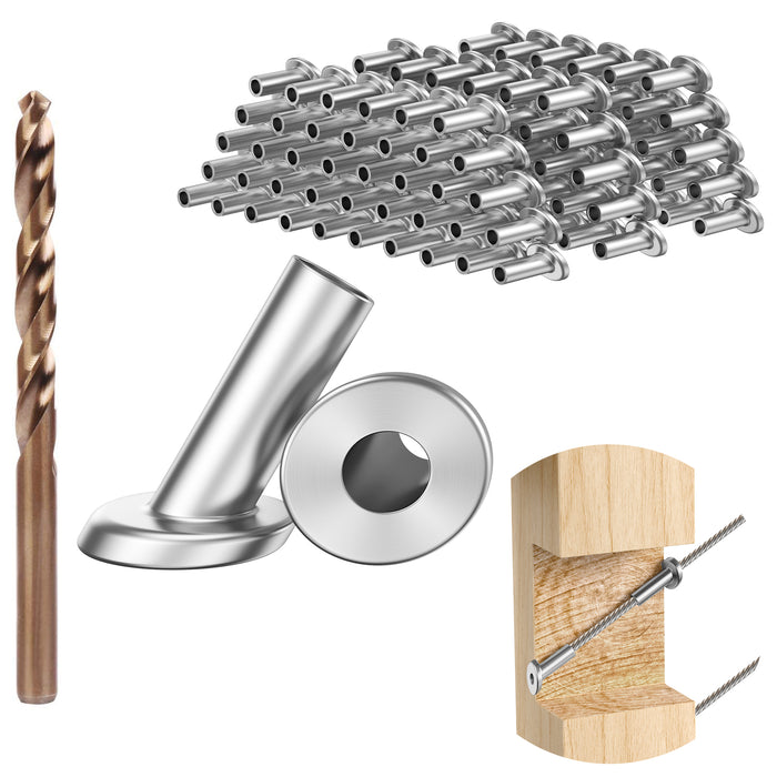 BLIKA 30 Degree Angle Beveled Protector Sleeves