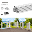BLIKA 26“ 32”  White Square Aluminum Balusters
