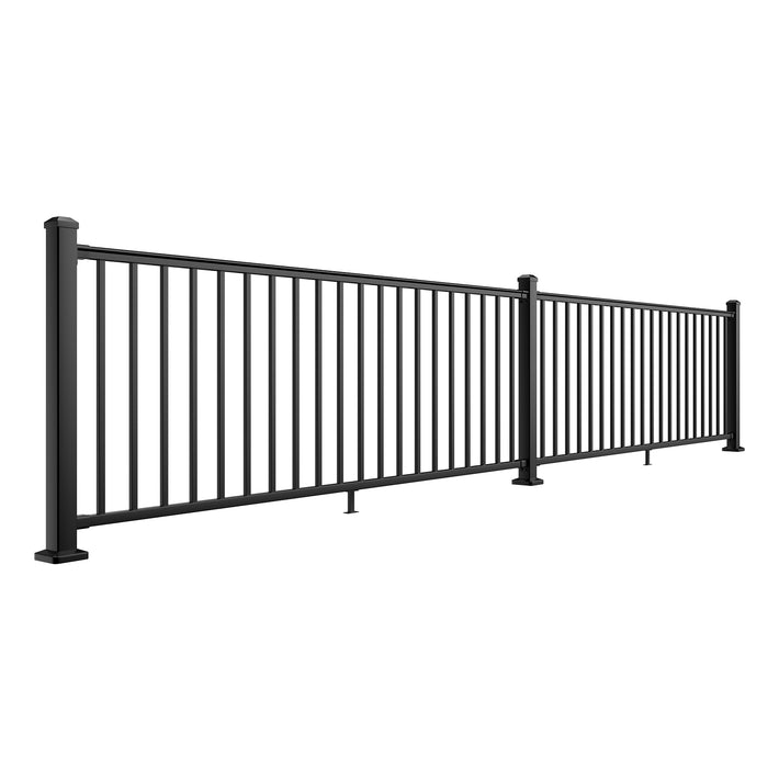 BLIKA 36" Level Aluminum Railing & 39" Post System DIY Kit（4FT-28FT）
