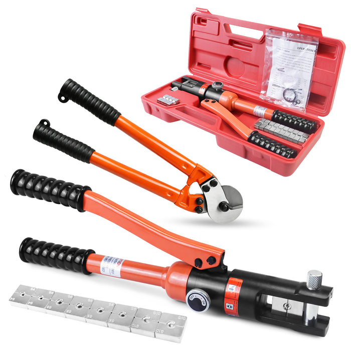 BLIKA Hydraulic Crimping Tool and Cable Cutter-Upgraded