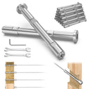 BLIKA Upgraded Swageless Cable Fittings for 3/16" Cable Railing