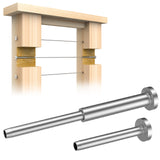 BLIKA Invisible Cable Railing Kit - Extended with Fixed Ends