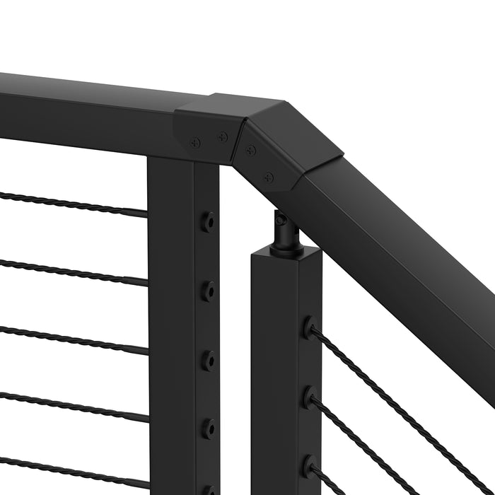 BLIKA 35° Transition Connector for Handrail Cover Plate