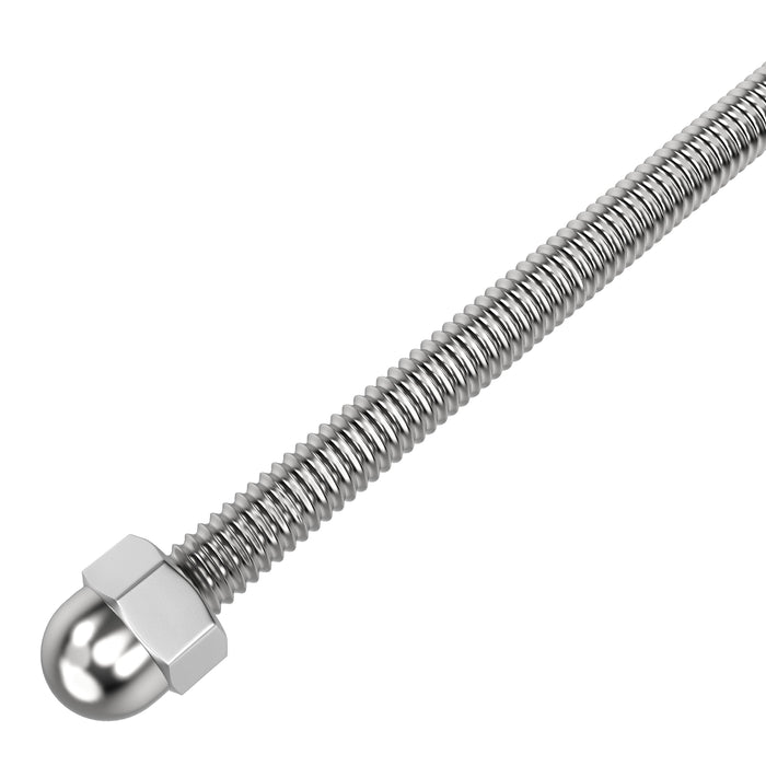 BLIKA 6" Swage Threaded Stud for 3/16" cable railing