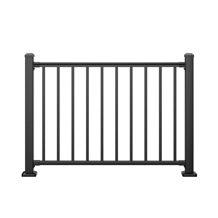 BLIKA 36" Level Aluminum Railing & 39" Post System DIY Kit（4FT-28FT）