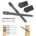 BLIKA Black Swageless Lag Screws Left & Right For 1/8" & 3/16" Cable Railing