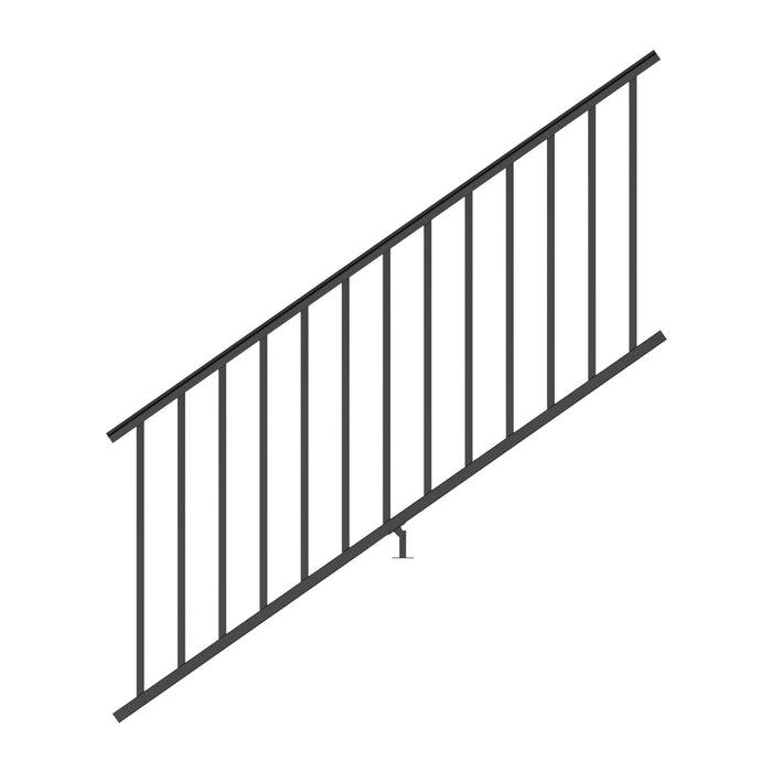 BLIKA 4FT/6FT/8FT Aluminum Stair Railing Panel