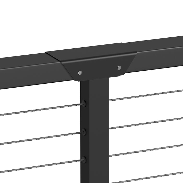 BLIKA Horizontal Connector for Handrail Cover Plate