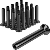 BLIKA Black 1/8" Stemball Swage Ends