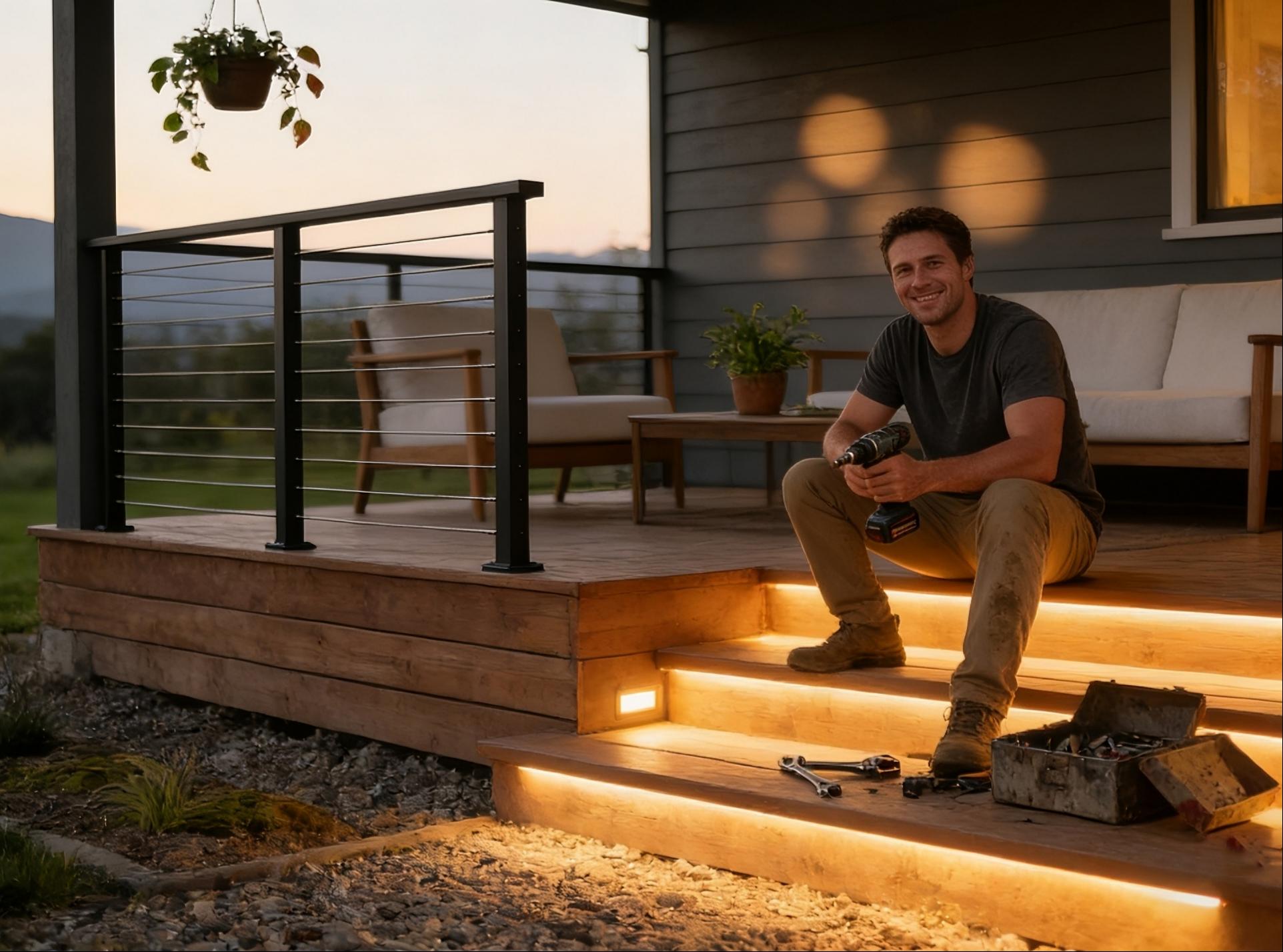 Diy Wire Railing DIY Cable Railing Installation Videos & Guides | BLIKA