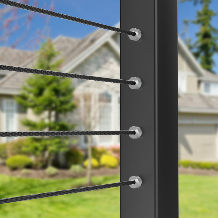 BLIKA 1/8" Swageless Cable Railing Anchor Terminal