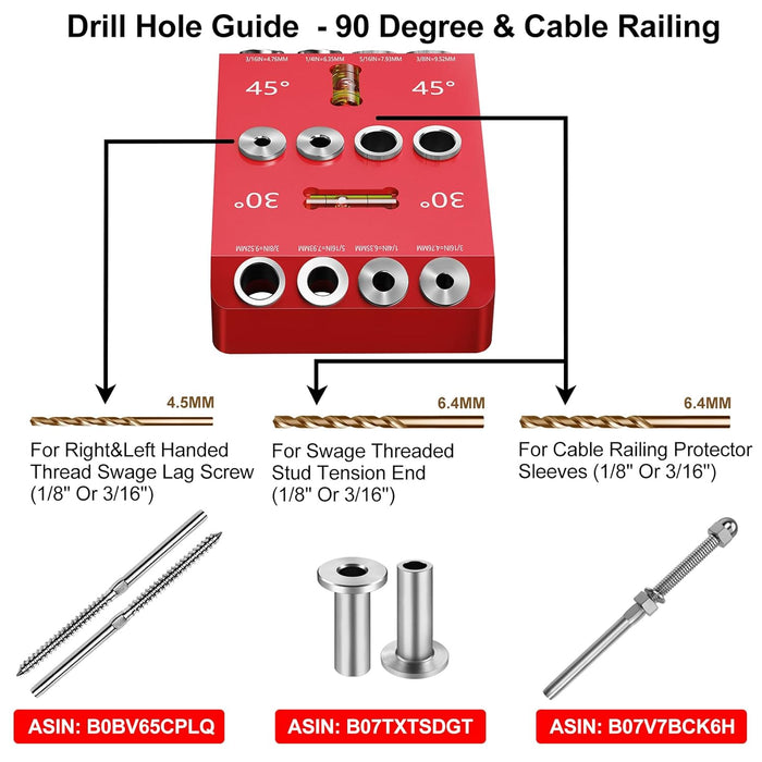 BLIKA Upgraded Multi-Angle Drill Guide Jig