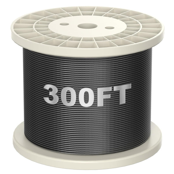 3/16" T304 Blackened wire rope