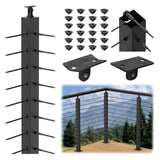 BLIKA 42" Cable Railing Corner Post