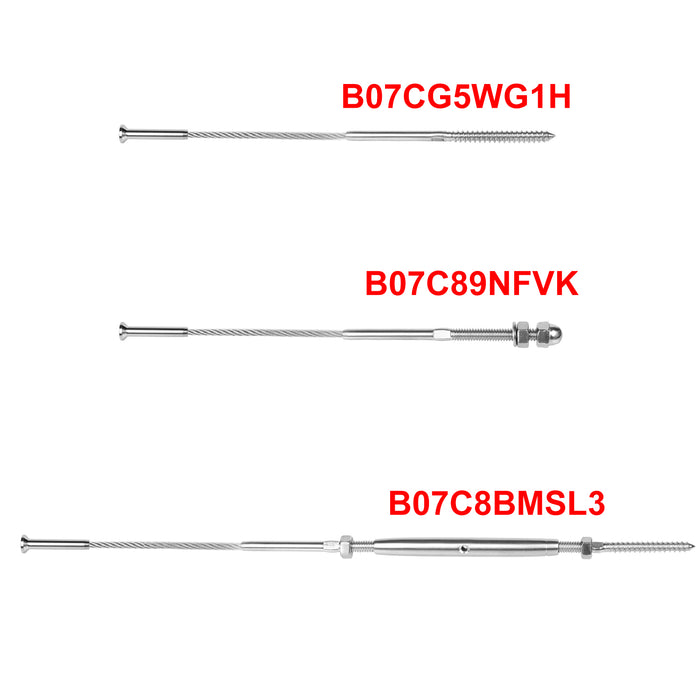 BLIKA 1/8" Stemball Swage Ends