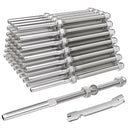 BLIKA 6"  Swage Threaded Stud for 1/8" cable railing