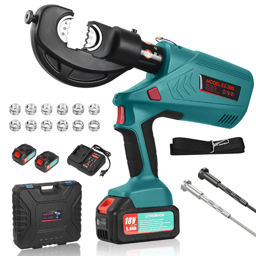 Professional Electric Hydraulic Crimping Tool for Stainless Steel Cable Railing Terminals.