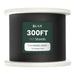BLIKA 300FT 1/8 inch Black Oxide T316 Stainless Steel Cable, 7x7 Construction.