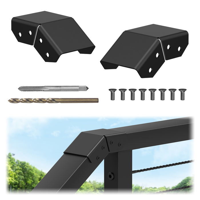 BLIKA 35° Transition Connector for Handrail Cover Plate