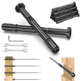 BLIKA Upgraded Black Swageless Cable Fittings for 3/16" Cable Railing