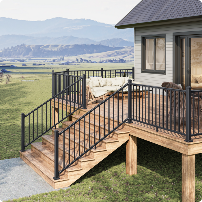 BLIKA One-Stop Custom Aluminum Deck Railing System