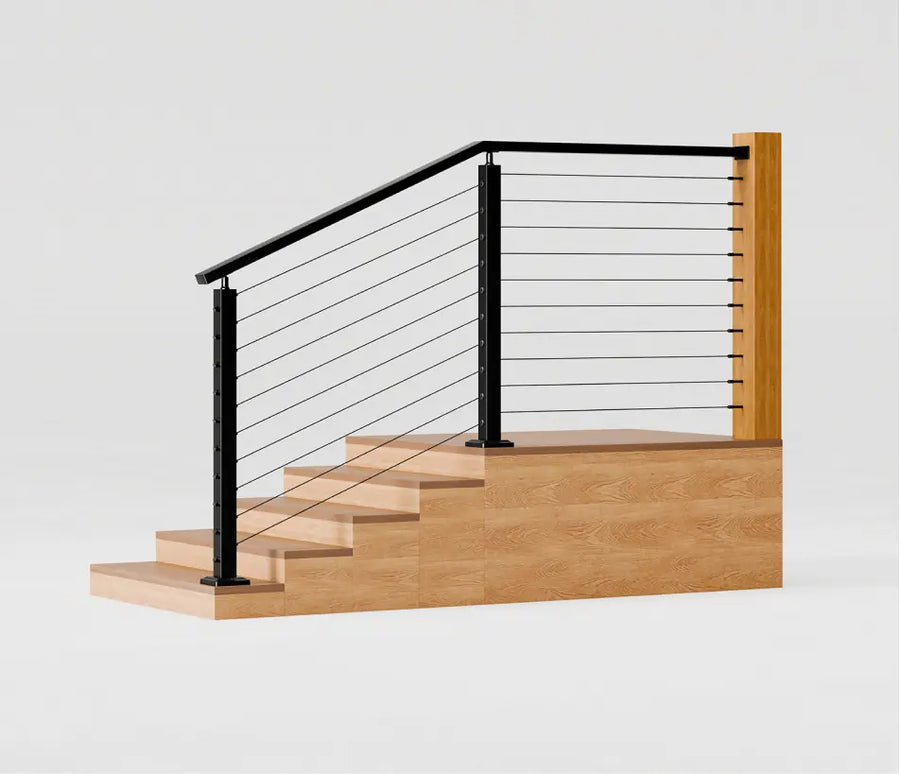 Hybrid Custom Cable Railing