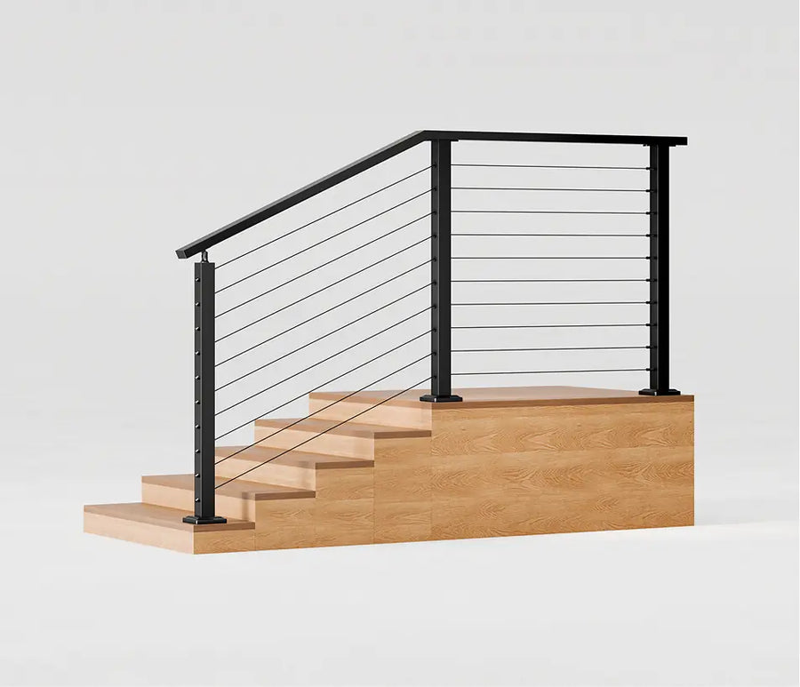 Metal Post Cable Railing System