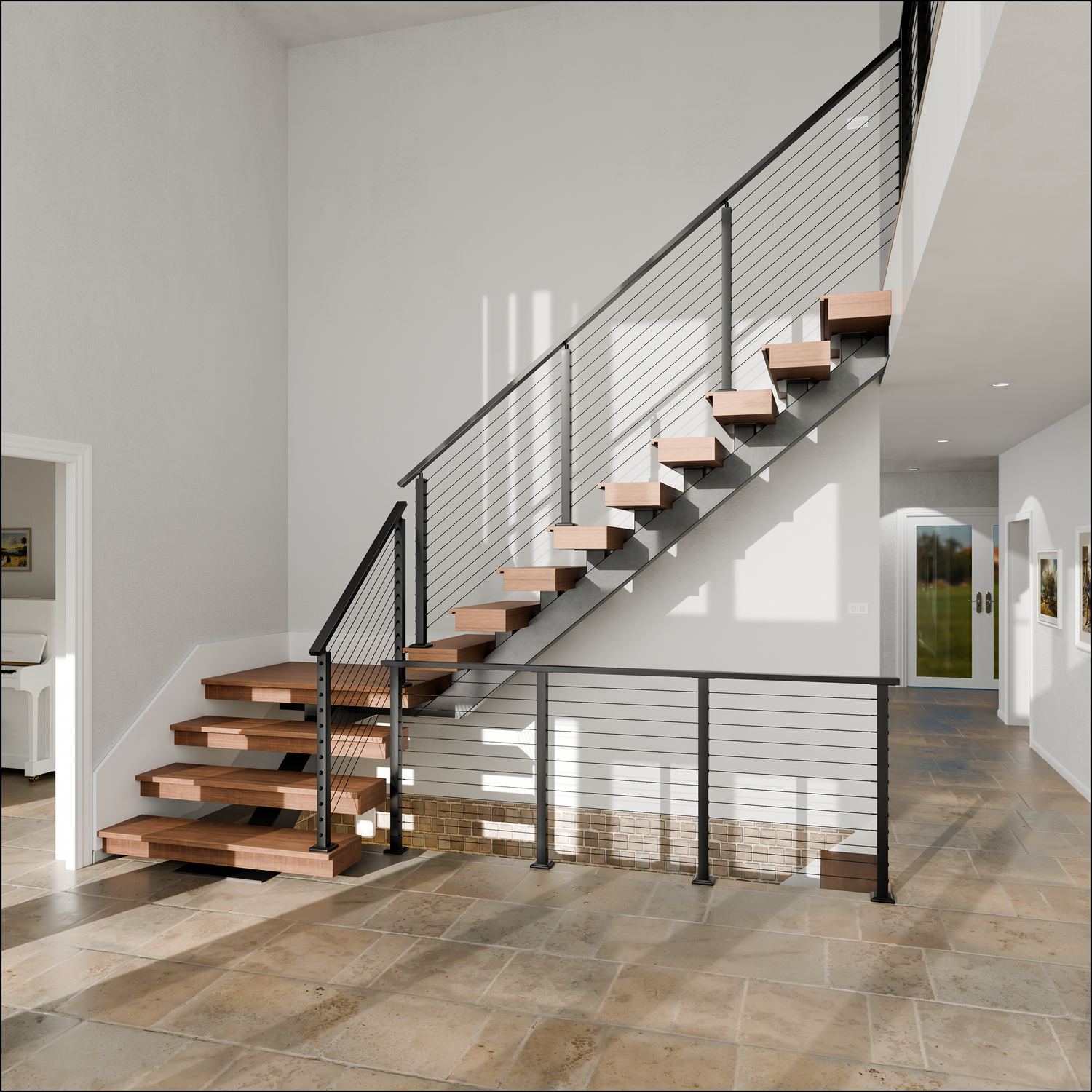 ✓ Measure Height and Total Section Length: