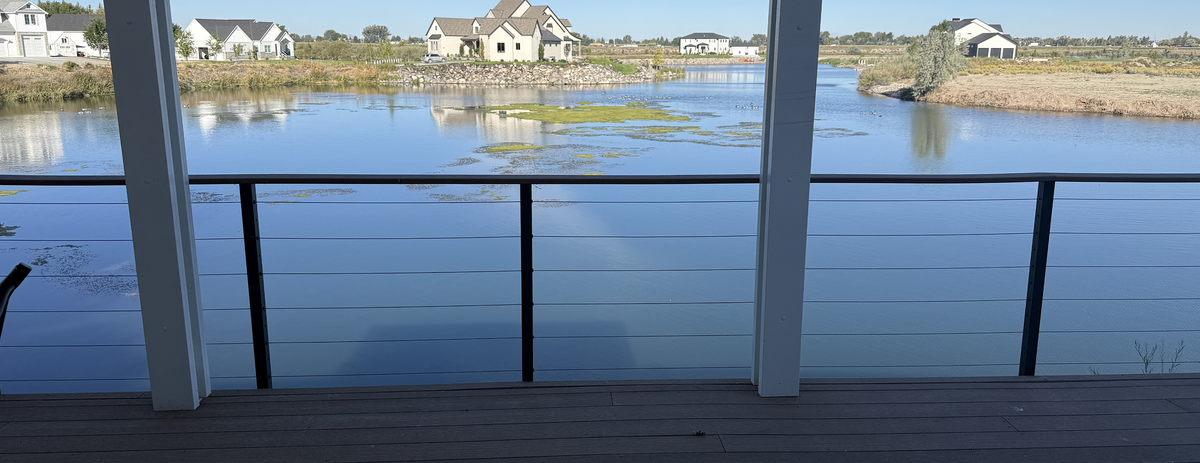 Metal Post Cable Railing