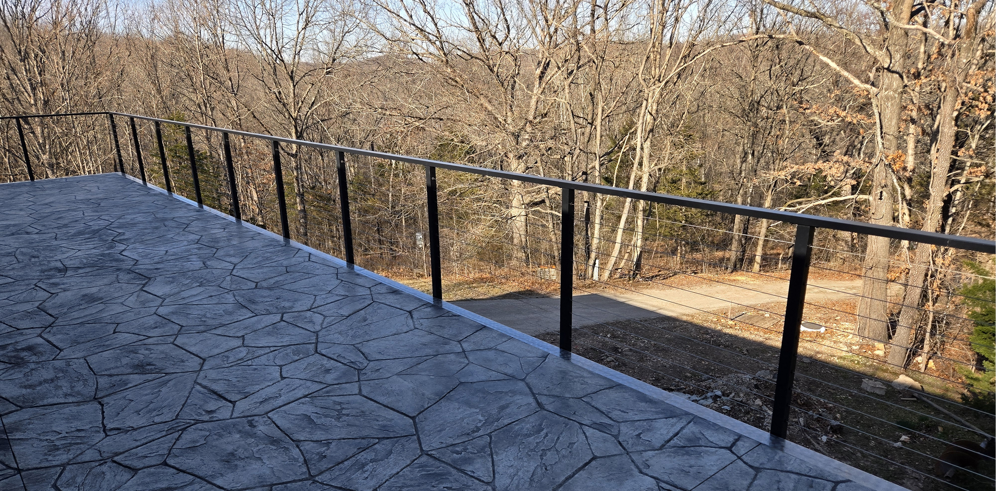 Space-Saving Side Mount Railing