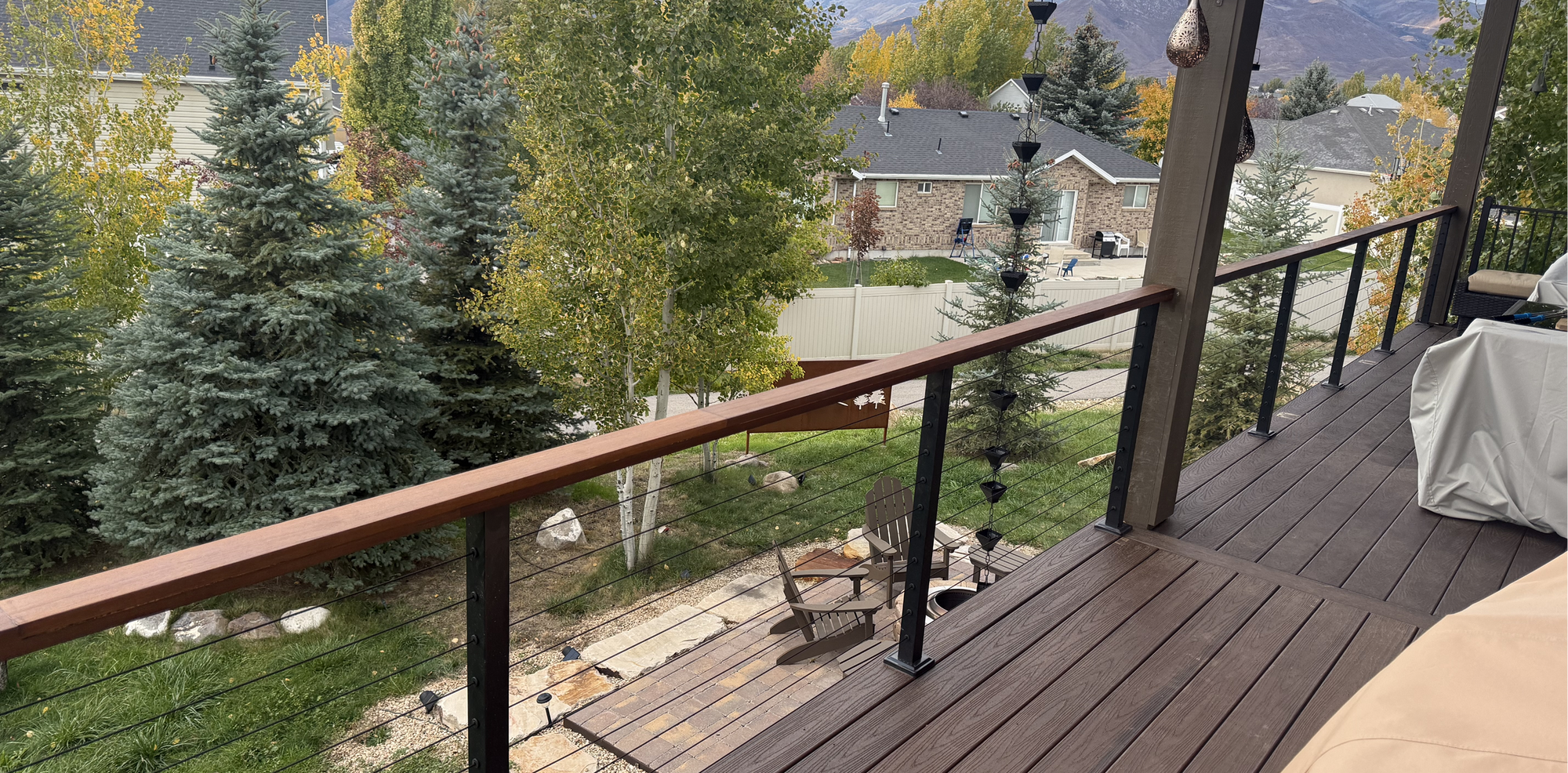 Custom Wood-Rail Compatible Cable Posts