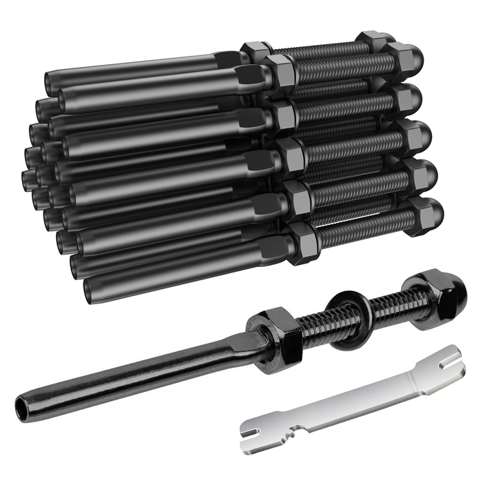 BLIKA Swage Shreaded Stud for 1/8" cable railing