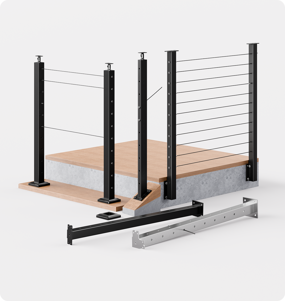 Cable Railing Posts